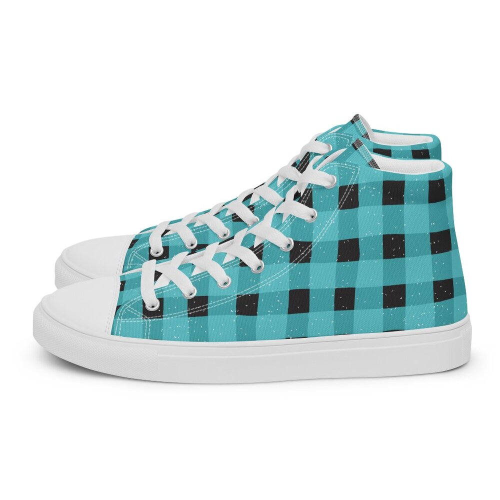 trendy high-top canvas shoes for women 2024